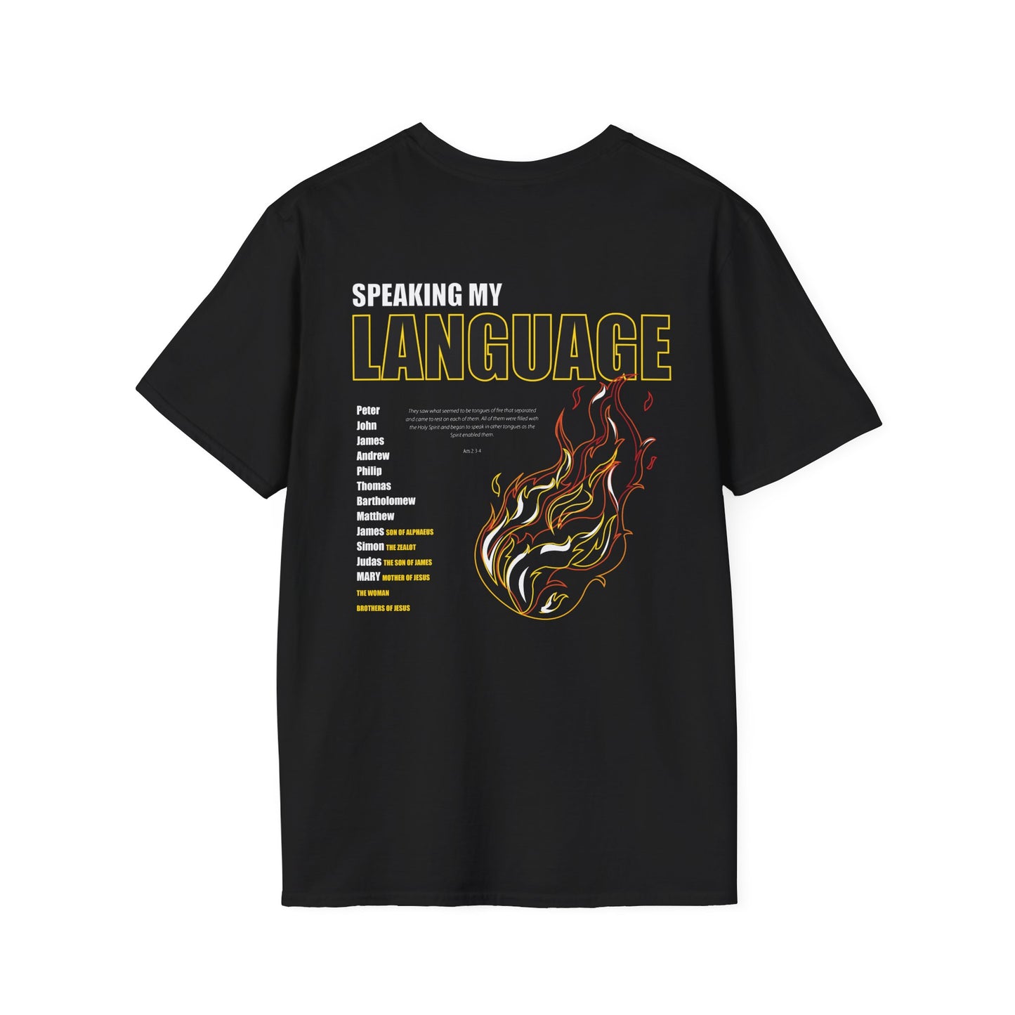 Tongues of Fire Tour Unisex Softstyle T-Shirt