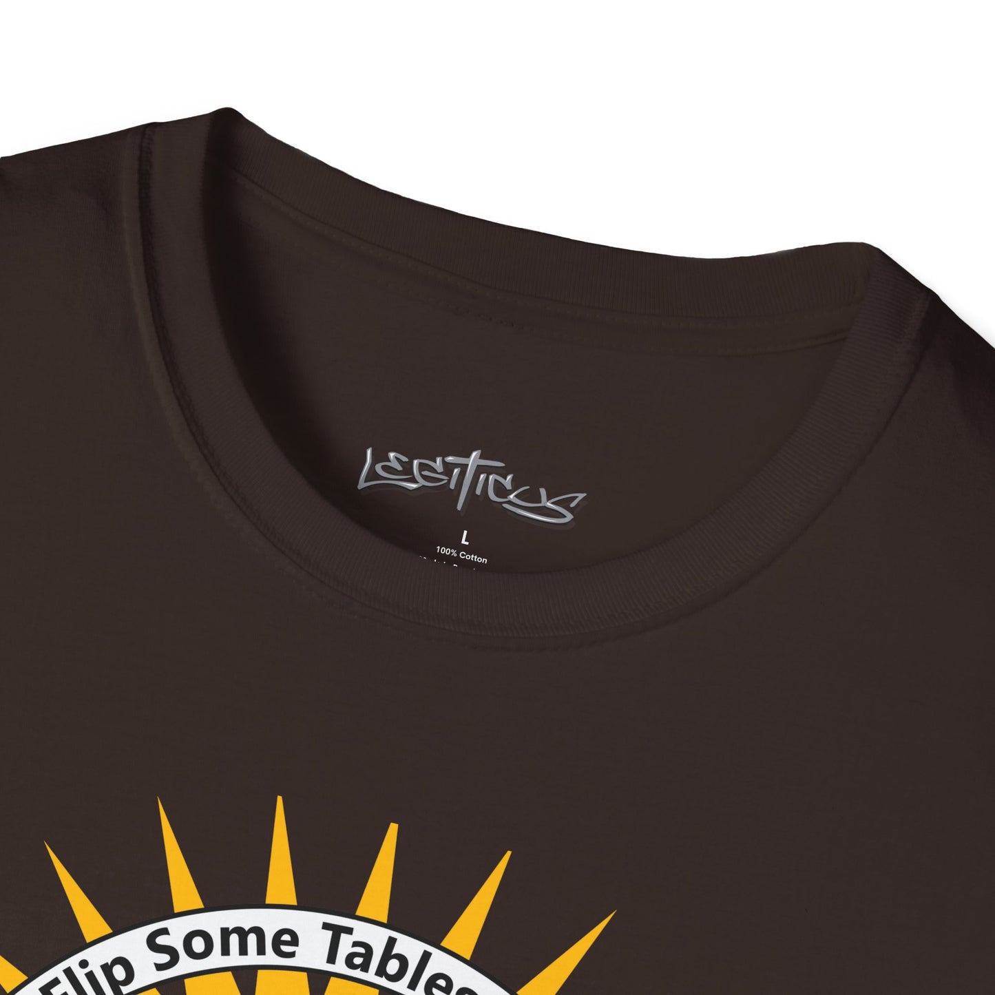 Flippin Tables Unisex Softstyle T-Shirt