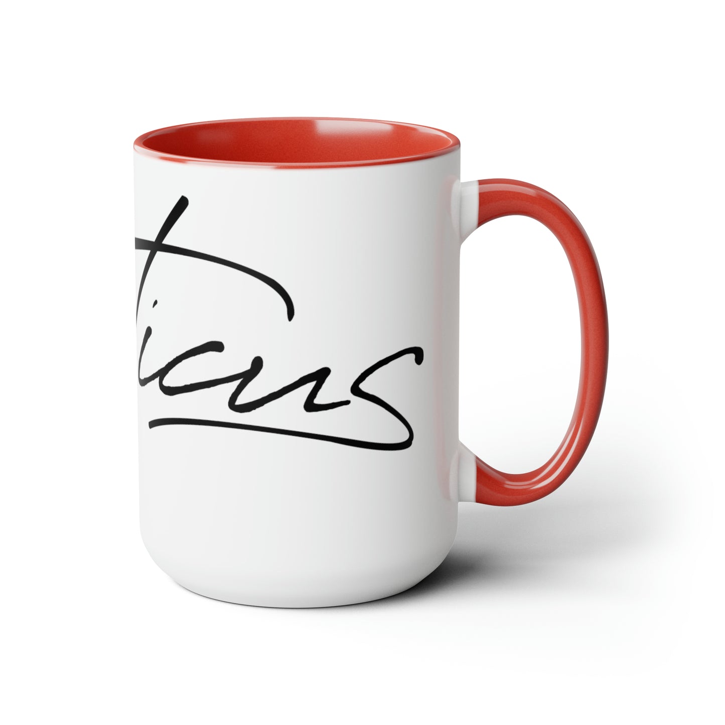 Two-Tone Coffee Mugs, 15oz