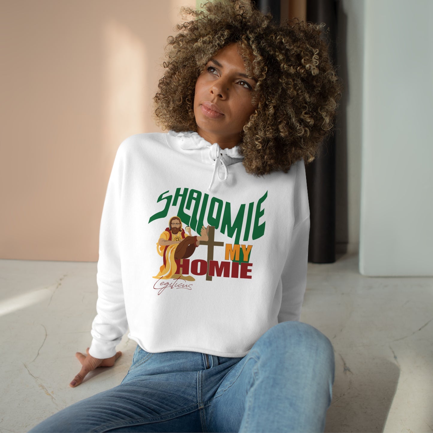 Shalomie my Homie- Crop Hoodie