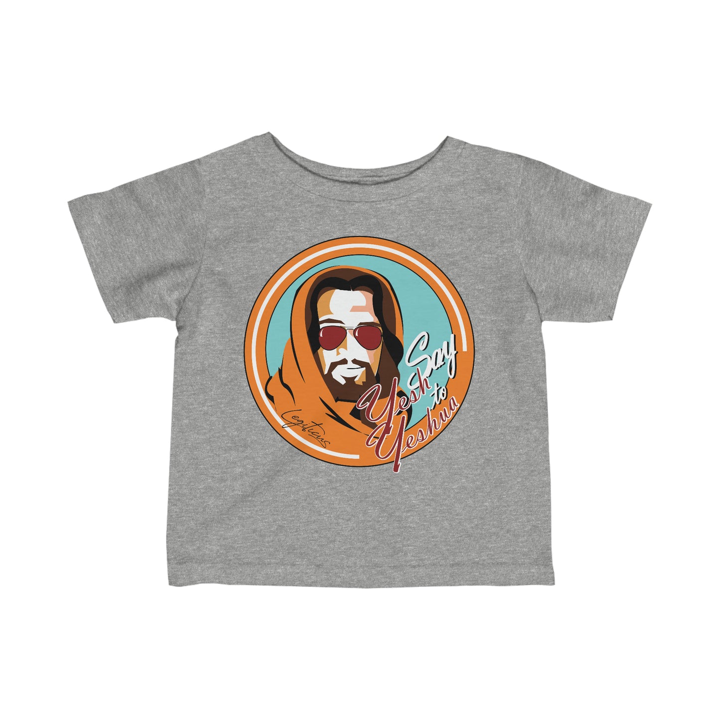 Say Yesh to Yeshua Infant Fine Jersey Tee