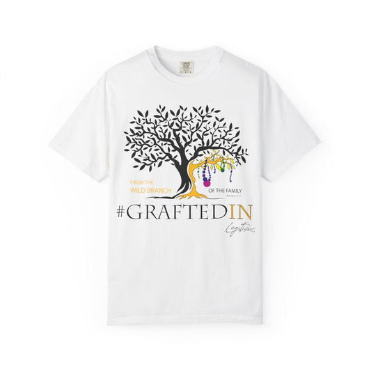 #GraftedIn Unisex Garment-Dyed T-shirt