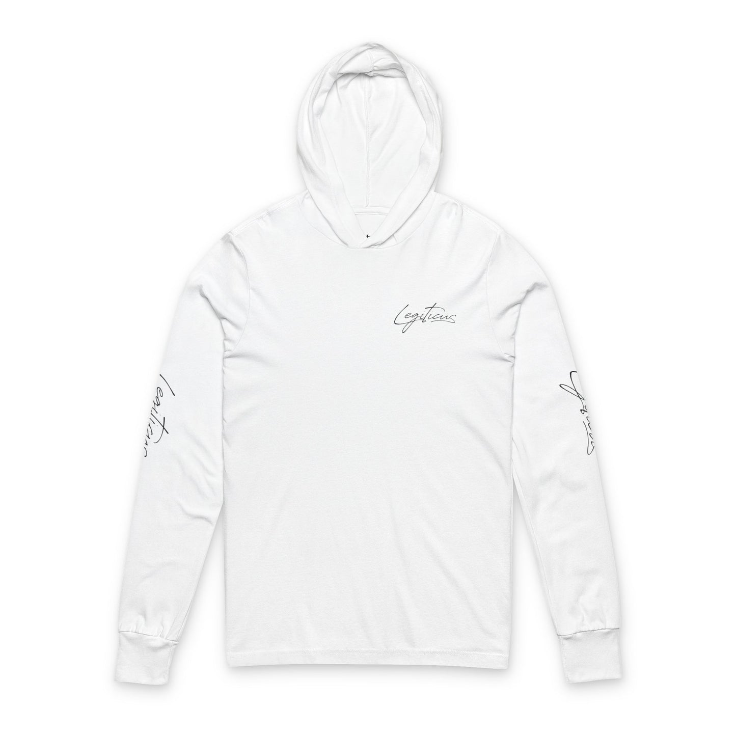 Classy Logo front and back Unisex Hooded Long Sleeve Tee