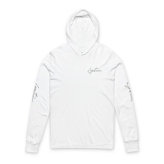 Classy Logo front and back Unisex Hooded Long Sleeve Tee