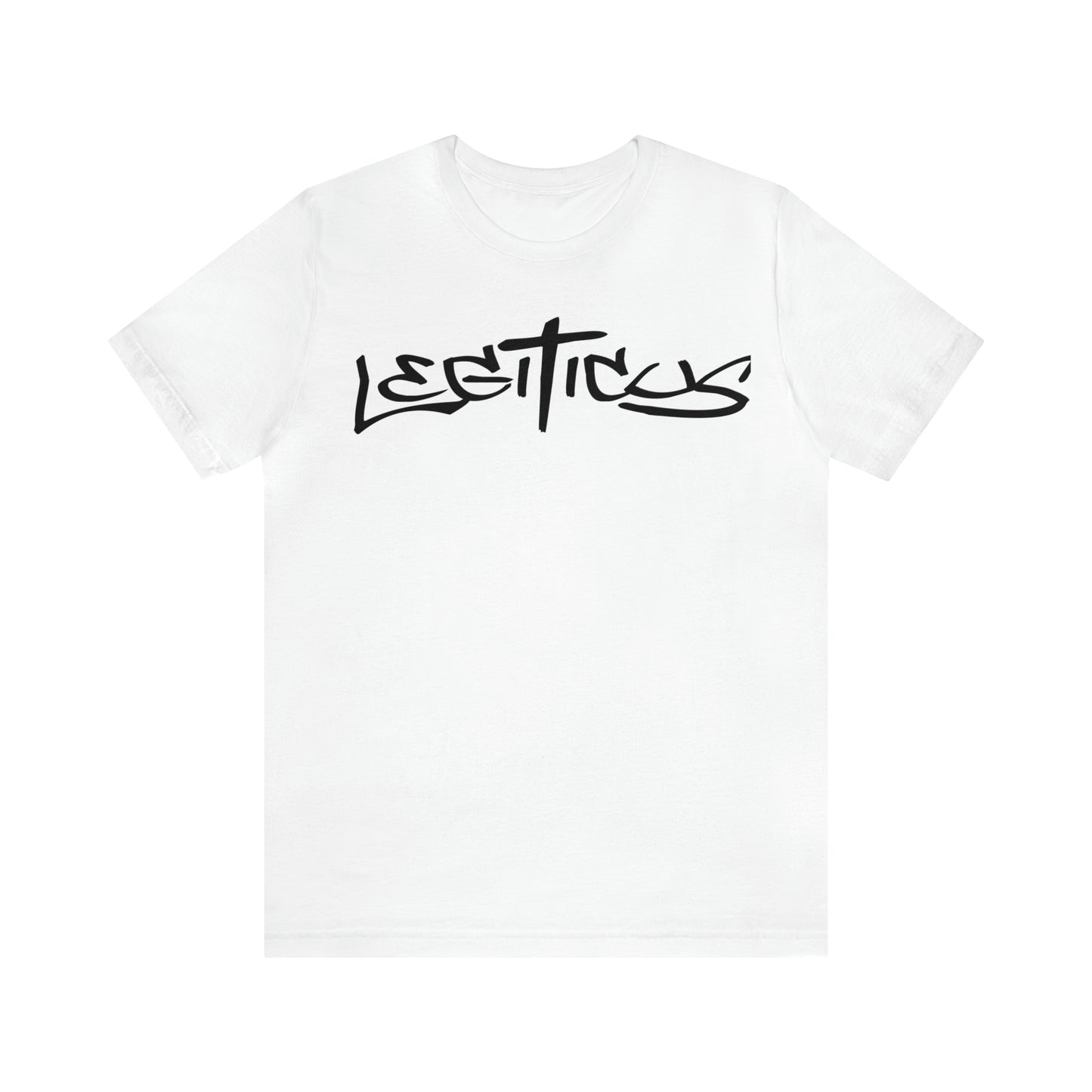 Legiticus graffiti logo Unisex Jersey Short Sleeve Tee