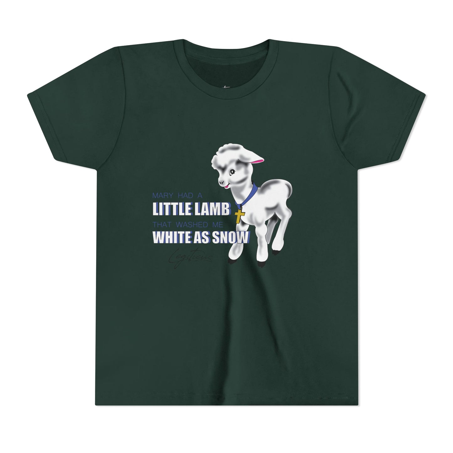 Mary had a Little Lamb Youth Short Sleeve Tee