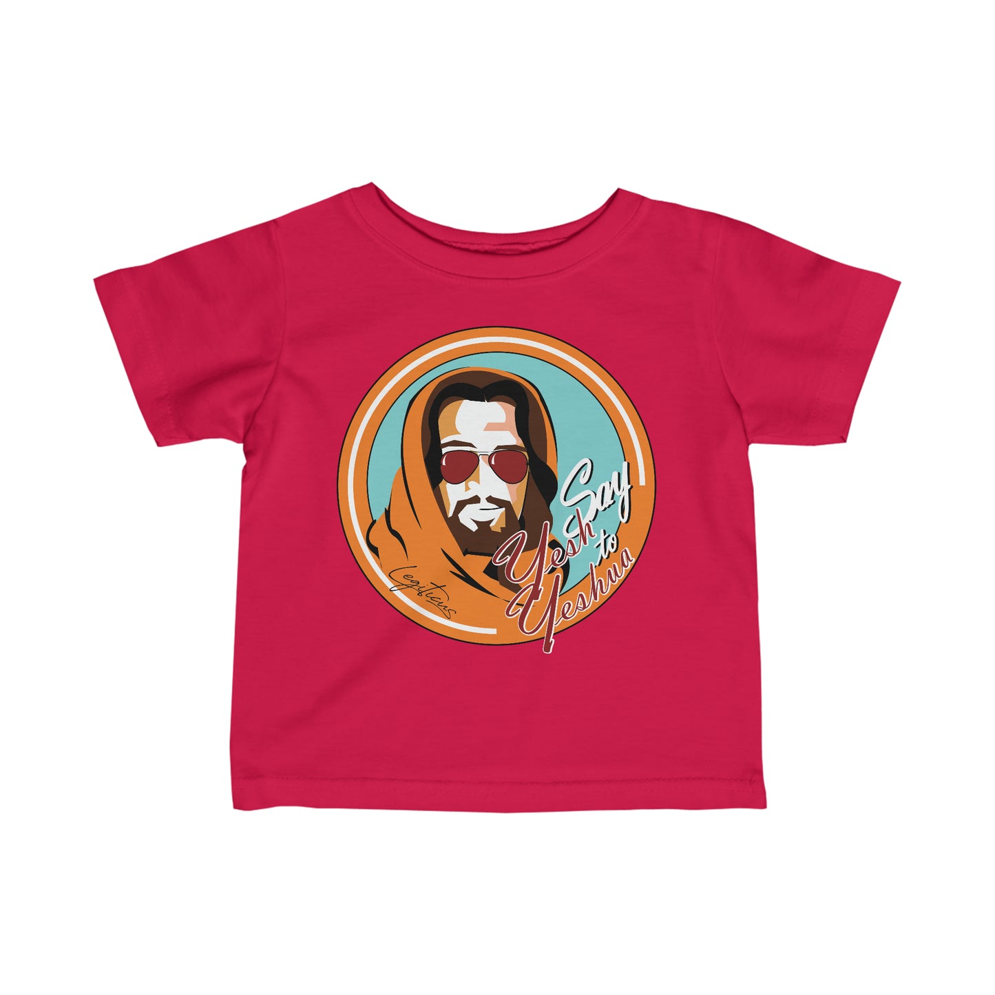 Say Yesh to Yeshua Infant Fine Jersey Tee