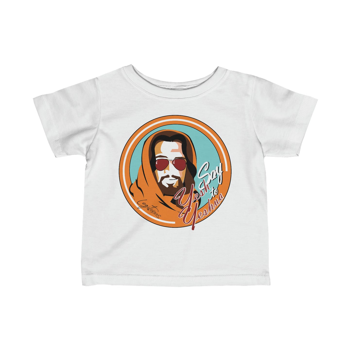 Say Yesh to Yeshua Infant Fine Jersey Tee