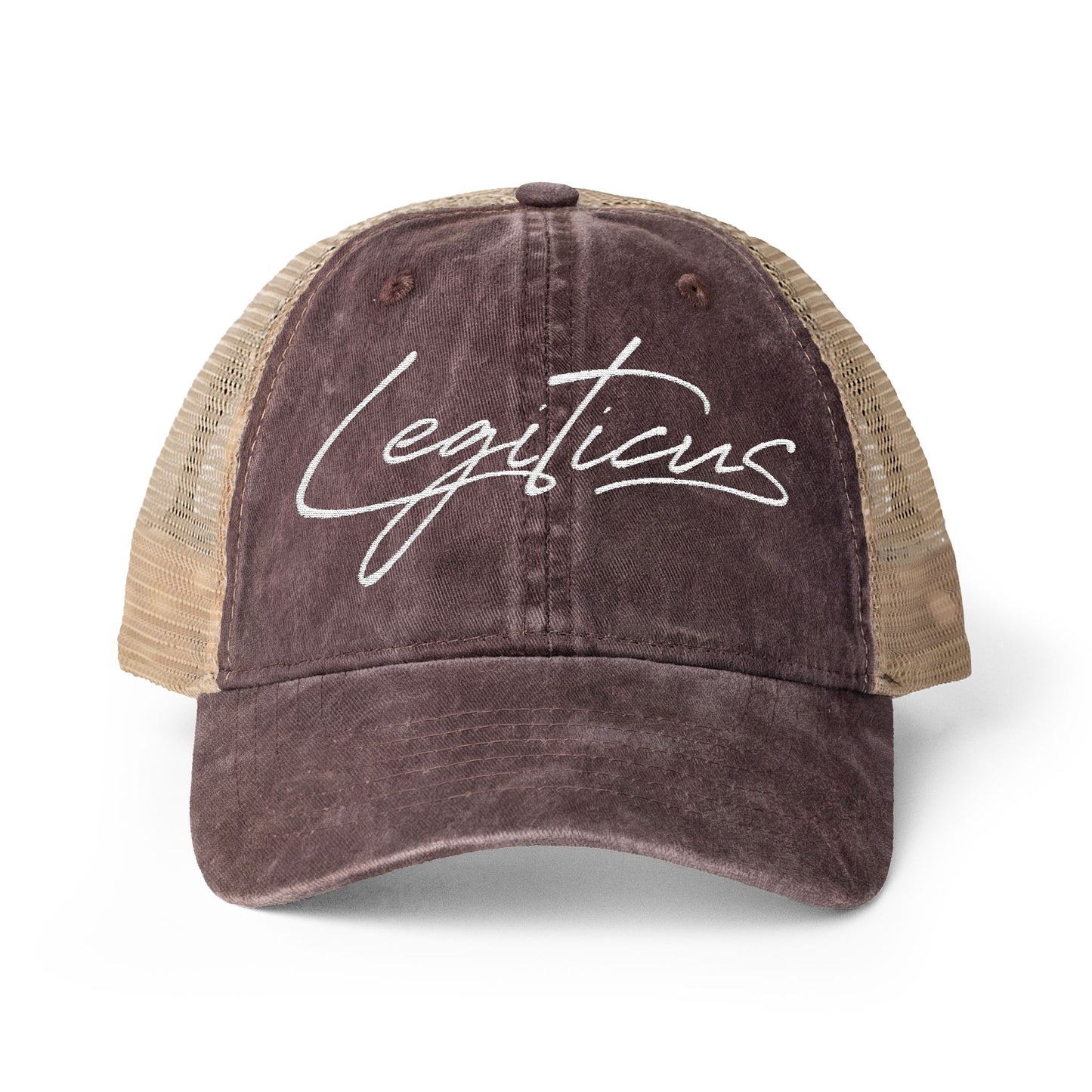 Classy Legiticus Logo Women's Washed Mesh-Back Cap