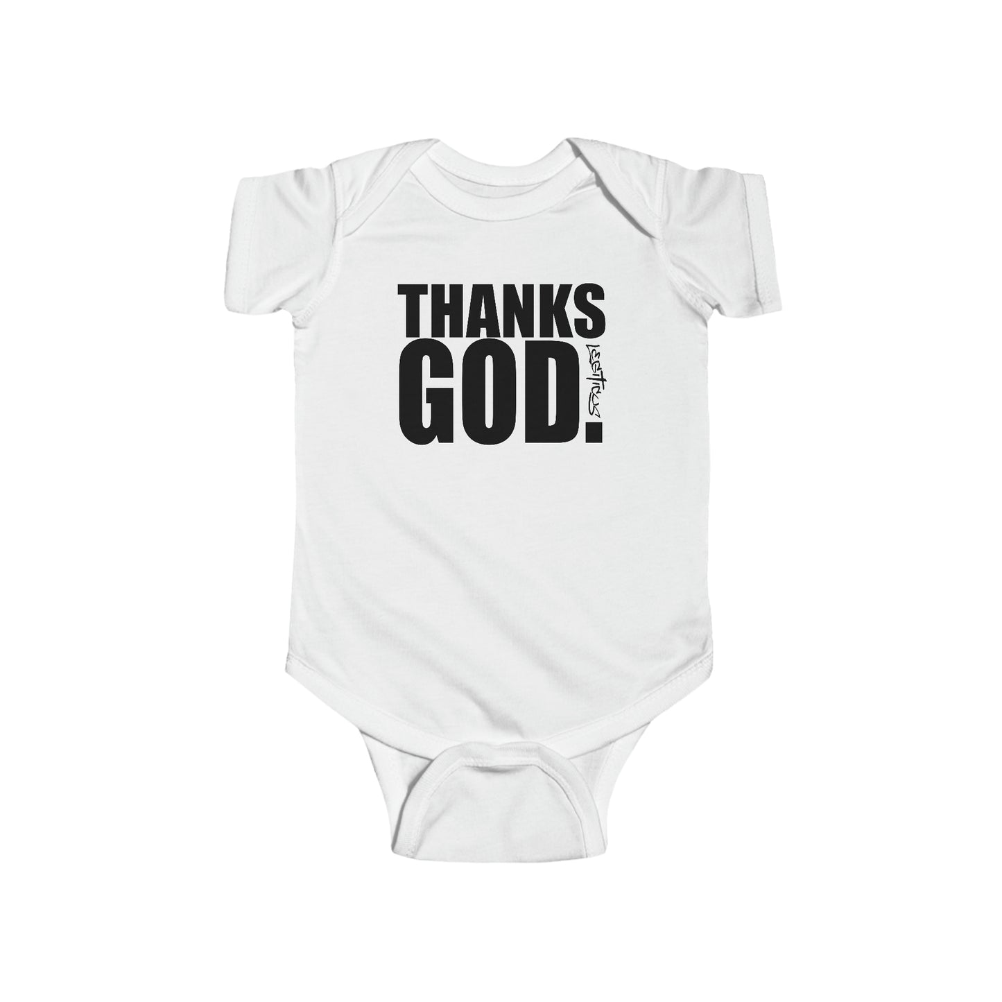 Thanks God Infant Fine Jersey Bodysuit