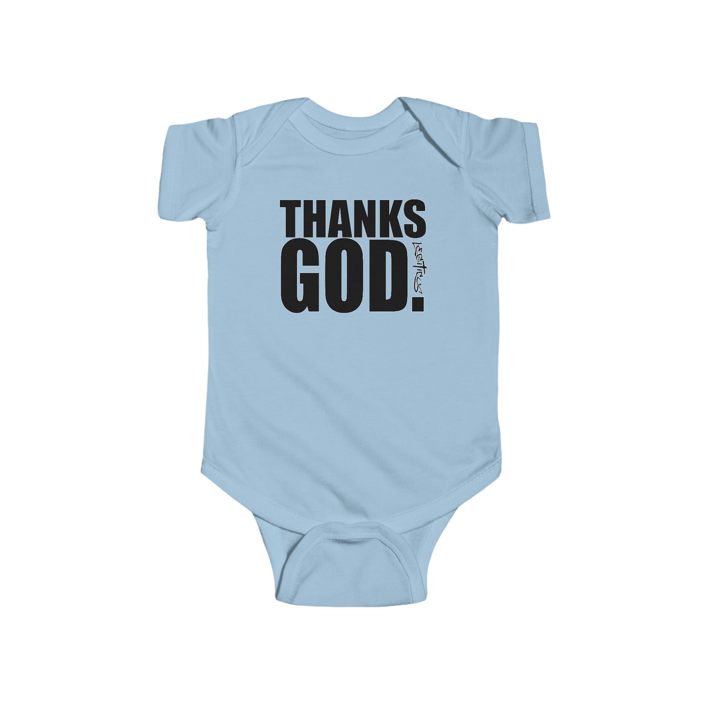 Thanks God Infant Fine Jersey Bodysuit