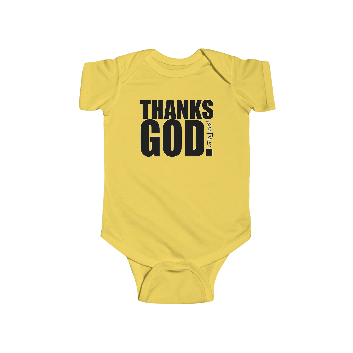 Thanks God Infant Fine Jersey Bodysuit