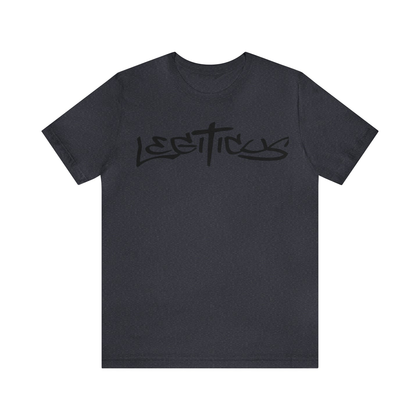 Legiticus graffiti logo Unisex Jersey Short Sleeve Tee