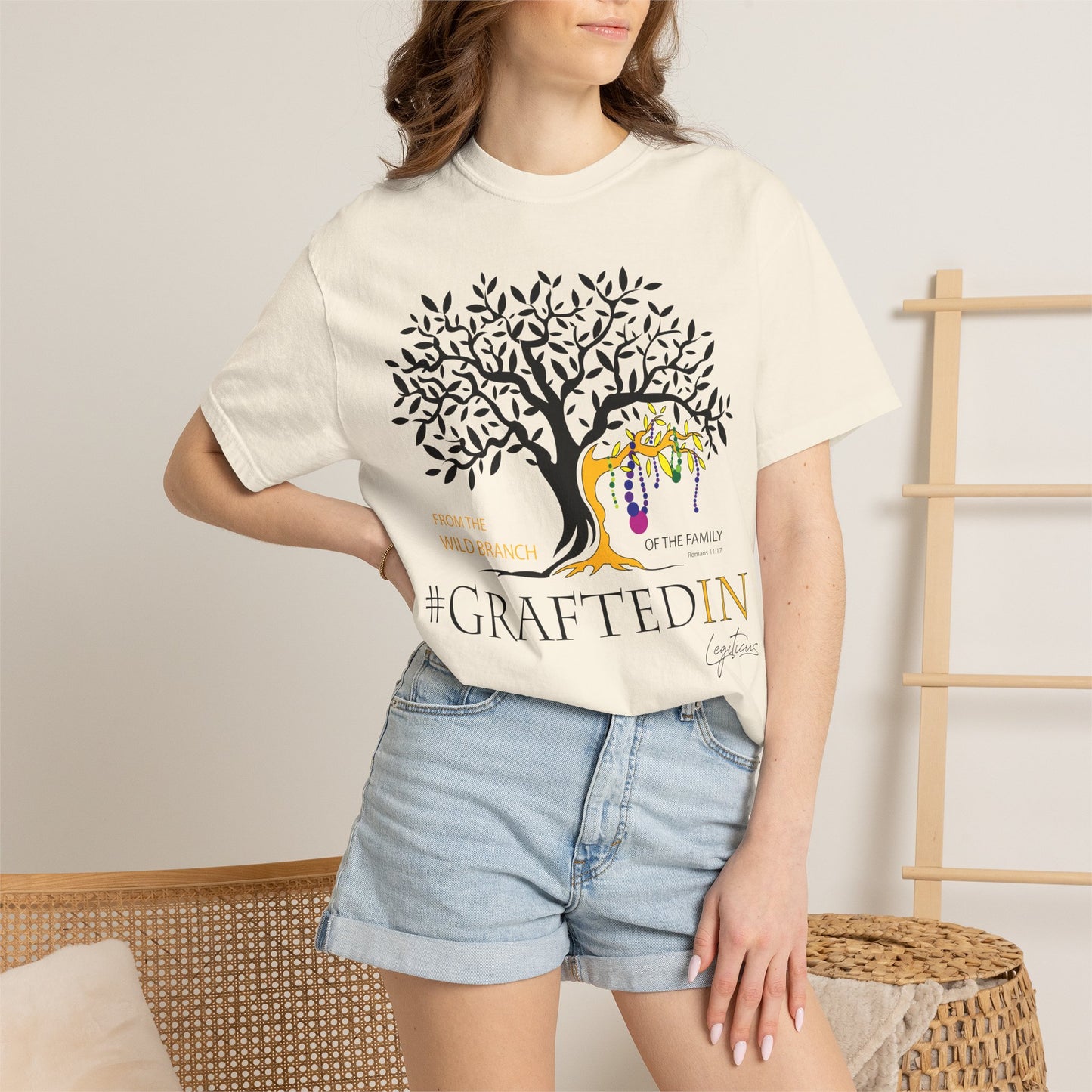 #GraftedIn Unisex Garment-Dyed T-shirt