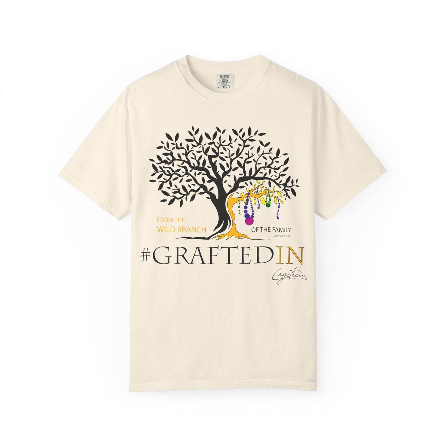 #GraftedIn Unisex Garment-Dyed T-shirt