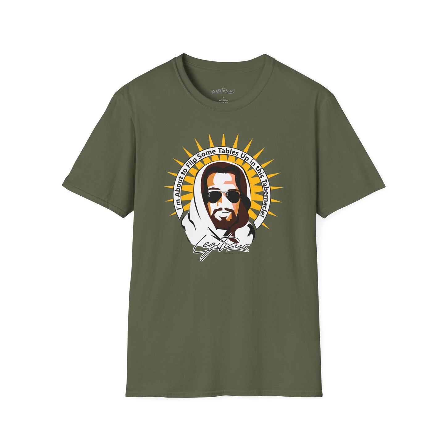 Flippin Tables Unisex Softstyle T-Shirt