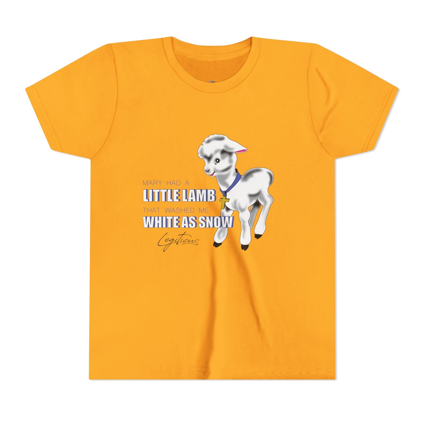 Mary had a Little Lamb Youth Short Sleeve Tee