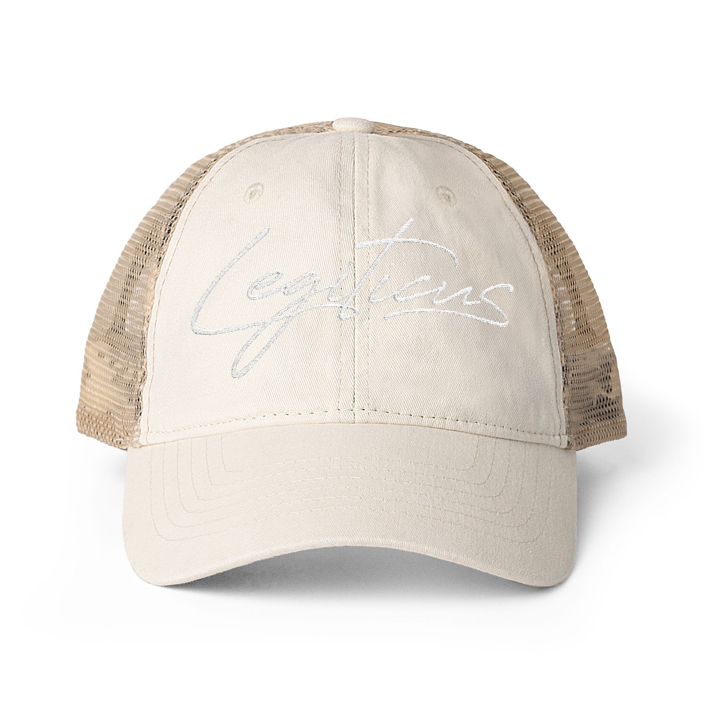 Classy Legiticus Logo Women's Washed Mesh-Back Cap