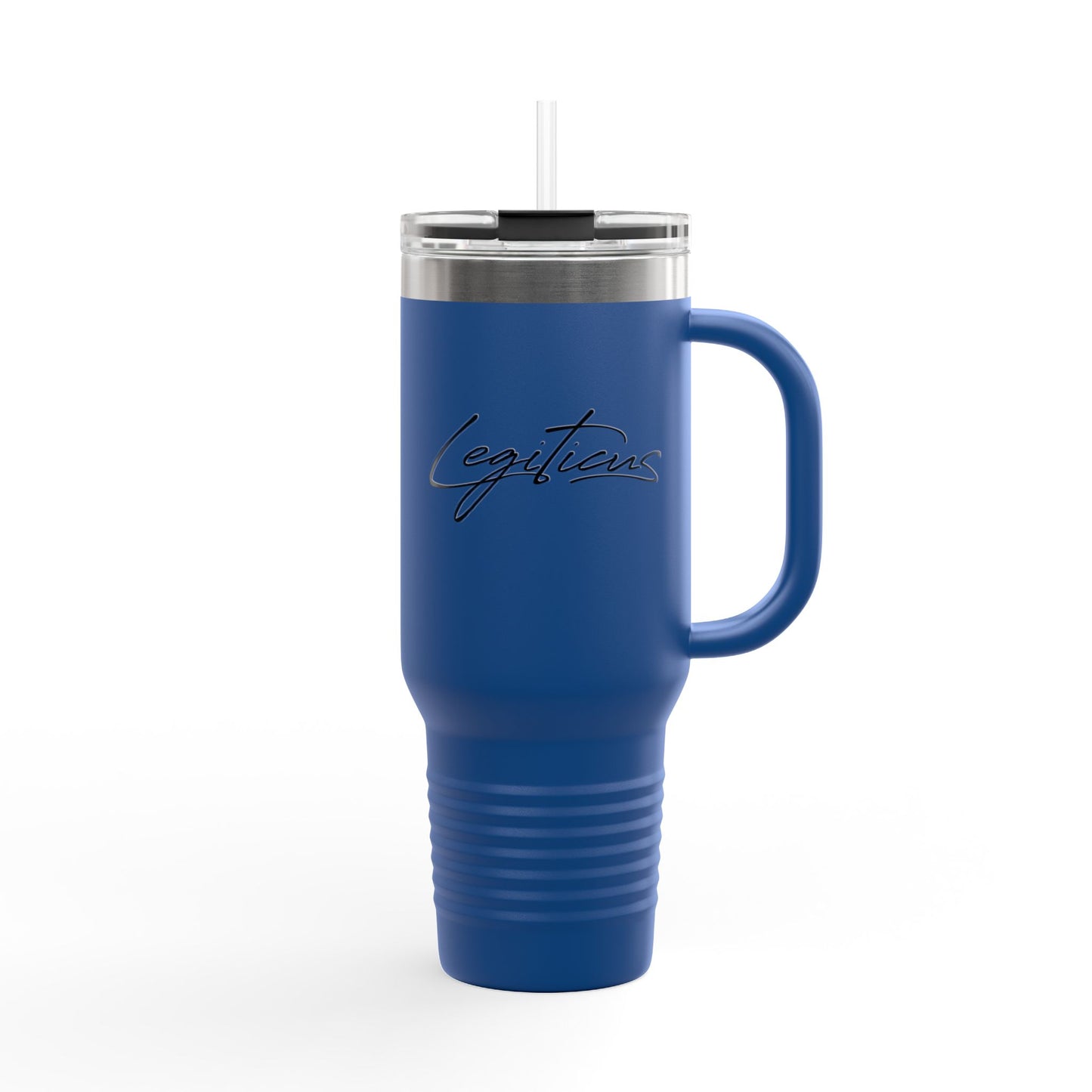 Classy Legiticus Logo Insulated Travel Mug, 40oz