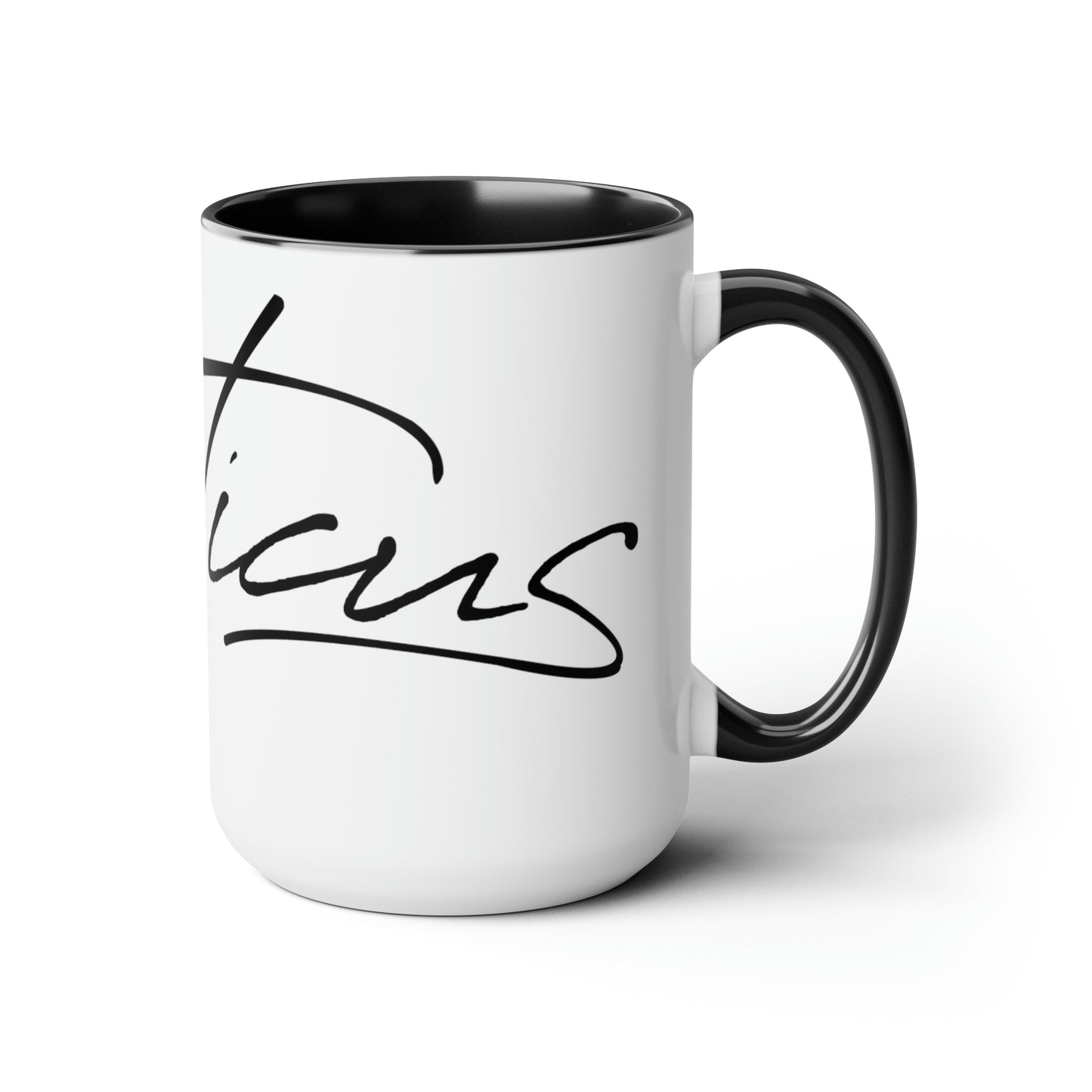 Two-Tone Coffee Mugs, 15oz