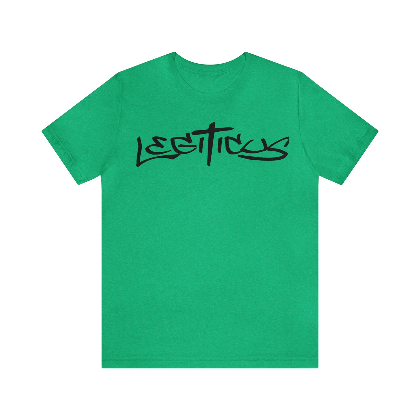 Legiticus graffiti logo Unisex Jersey Short Sleeve Tee