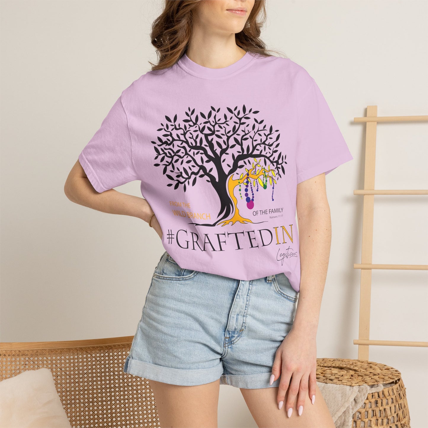 #GraftedIn Unisex Garment-Dyed T-shirt