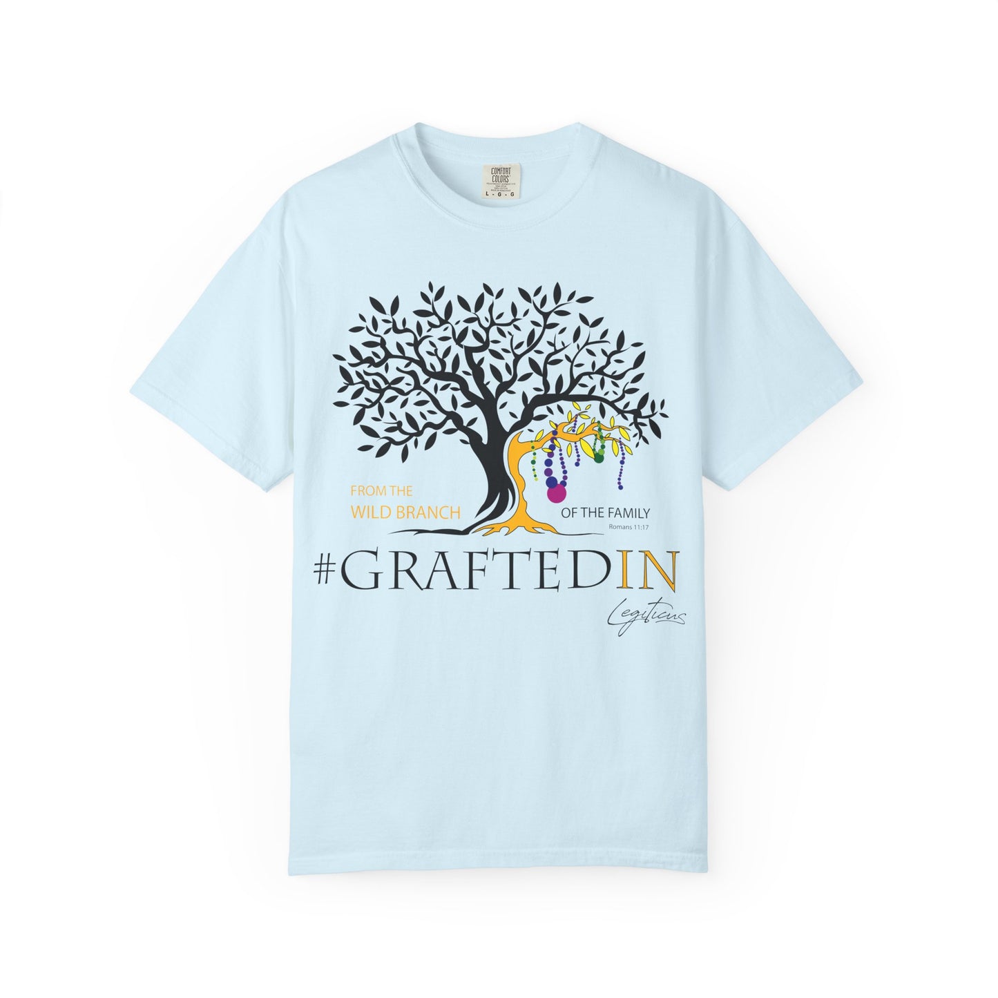 #GraftedIn Unisex Garment-Dyed T-shirt
