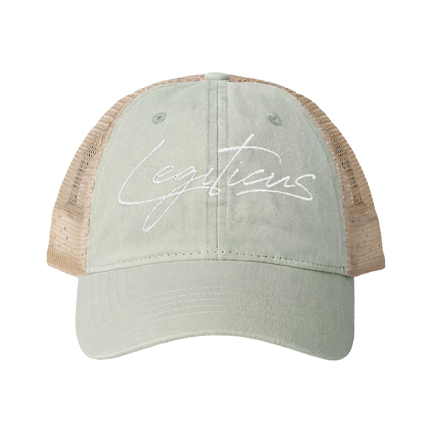 Classy Legiticus Logo Women's Washed Mesh-Back Cap