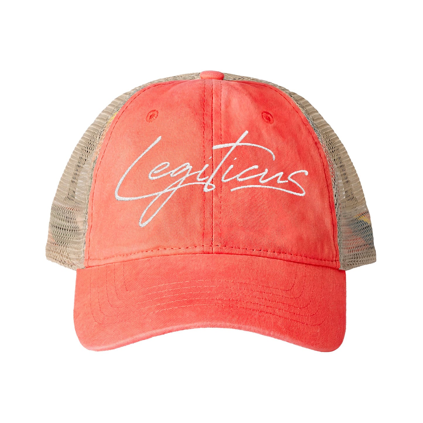Classy Legiticus Logo Women's Washed Mesh-Back Cap