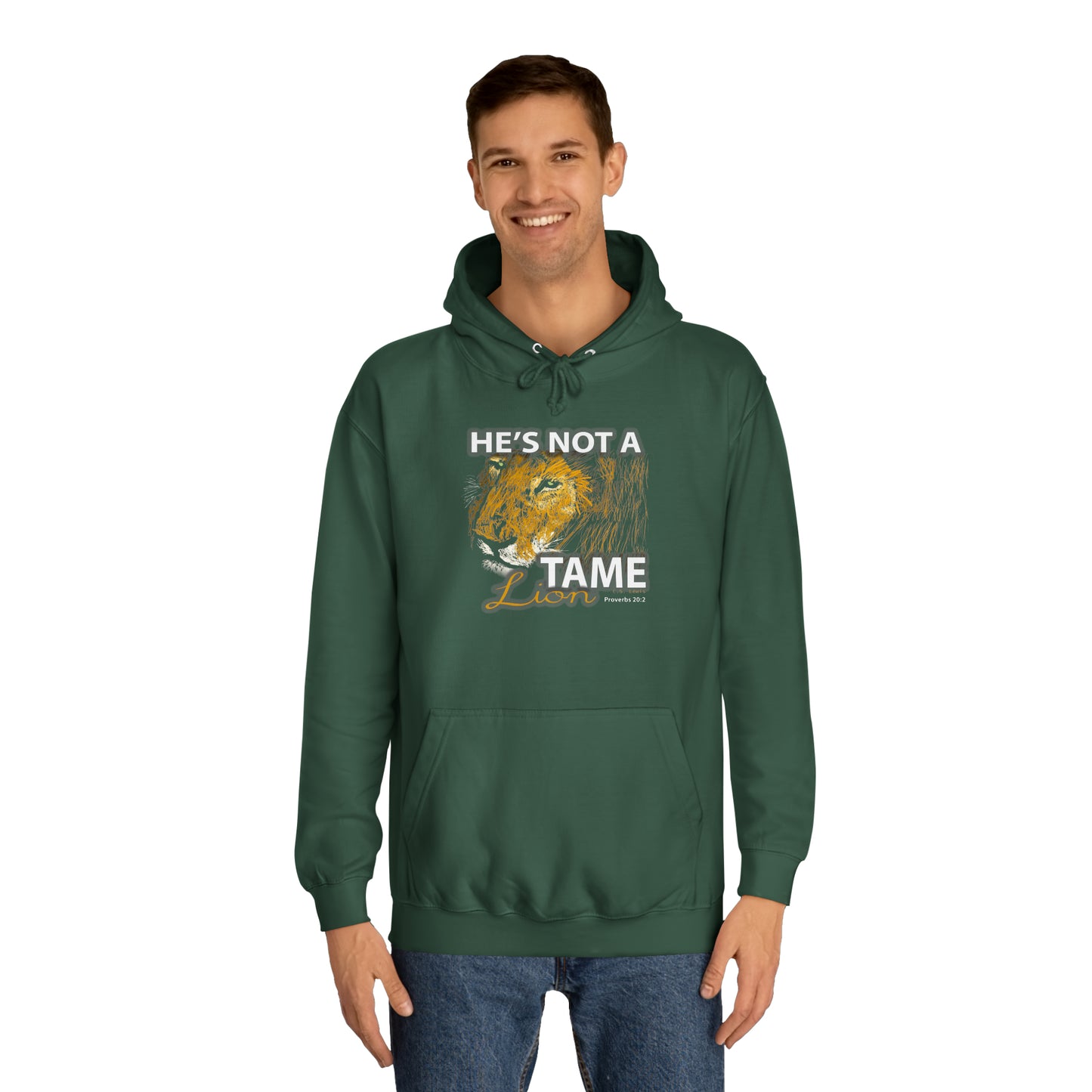 Not A Tame Lion College Hoodie