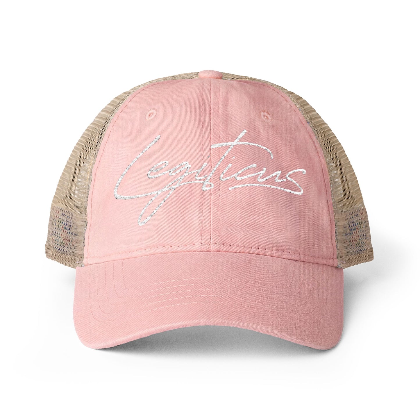 Classy Legiticus Logo Women's Washed Mesh-Back Cap