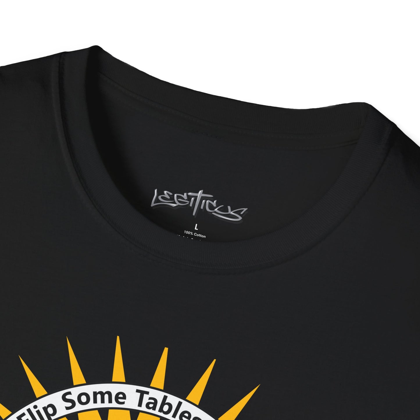 Flippin Tables Unisex Softstyle T-Shirt