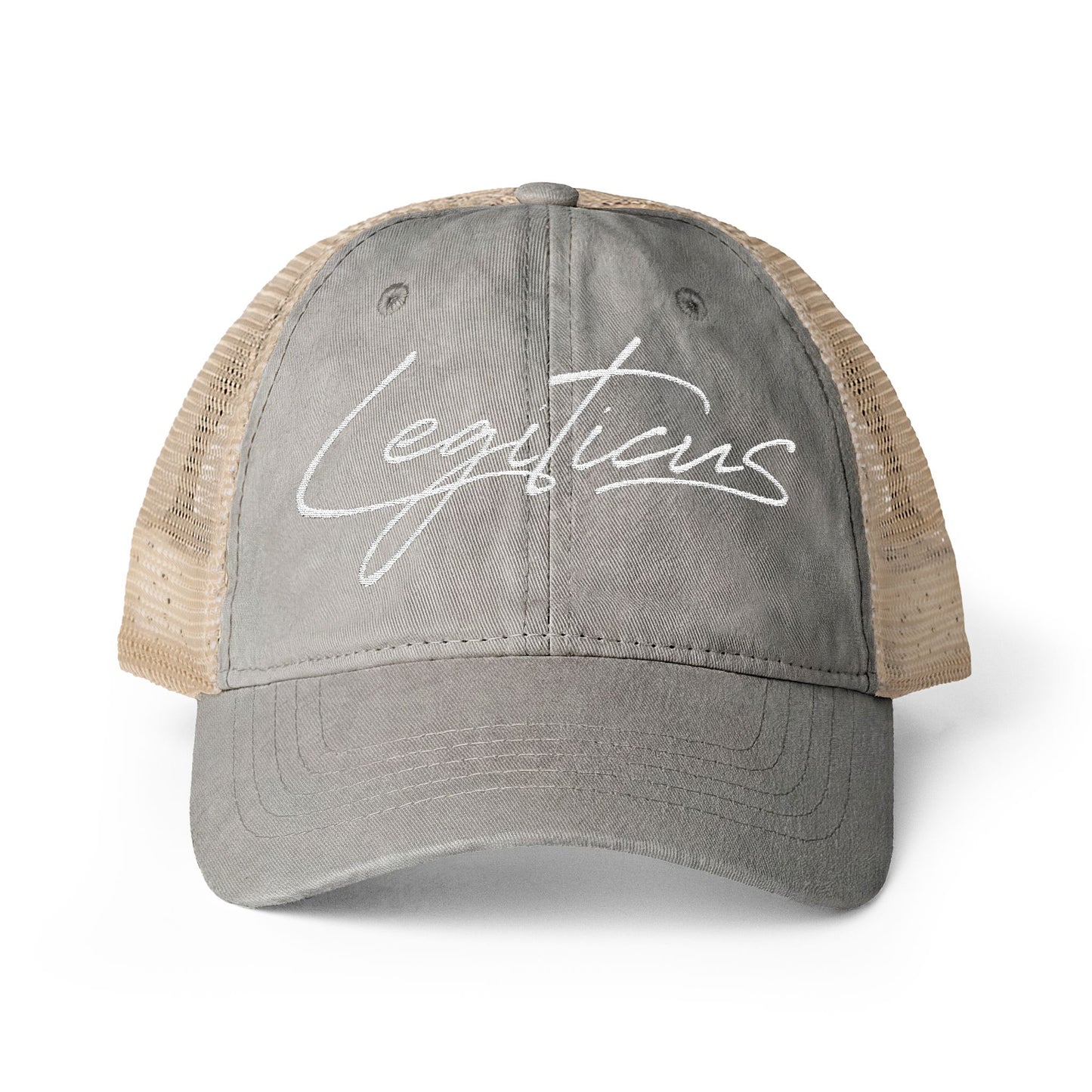 Classy Legiticus Logo Women's Washed Mesh-Back Cap