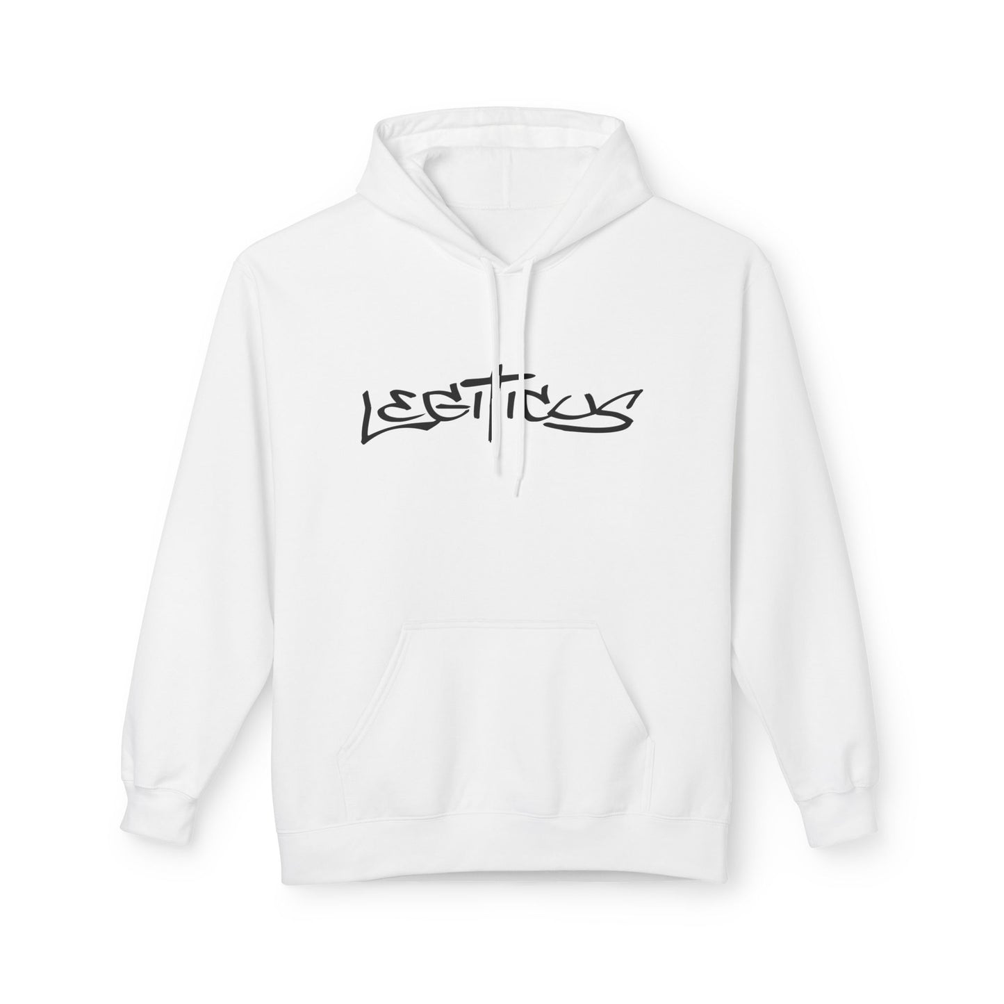 Legiticus Graffiti Logo Unisex Midweight Softstyle Fleece Hoodie