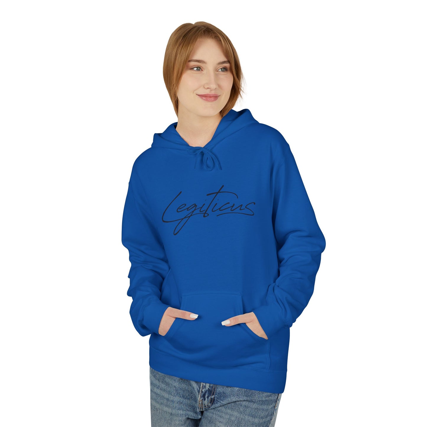 Classic Legiticus Logo Unisex Midweight Softstyle Fleece Hoodie