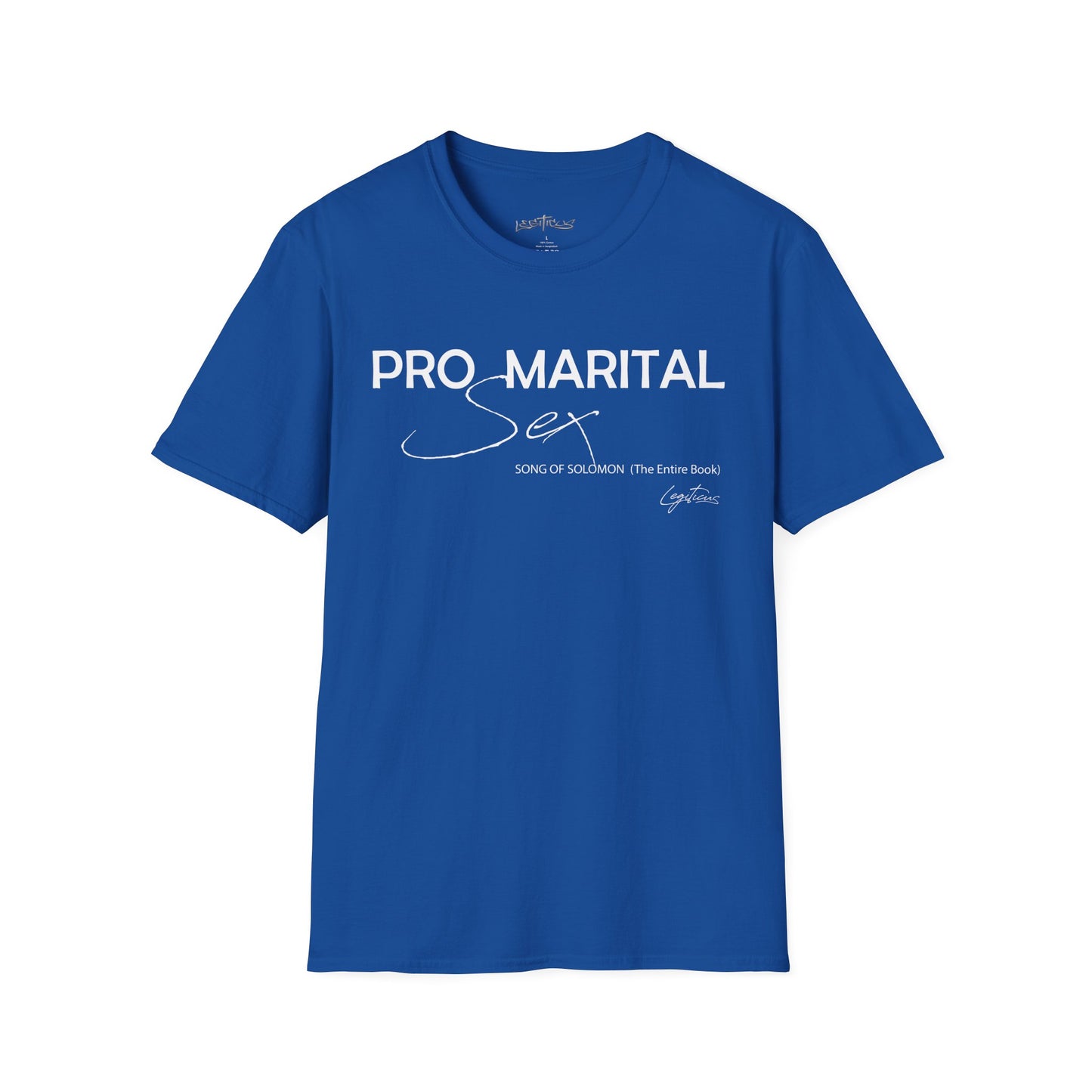 Pro-Marital Sex Unisex Softstyle T-Shirt
