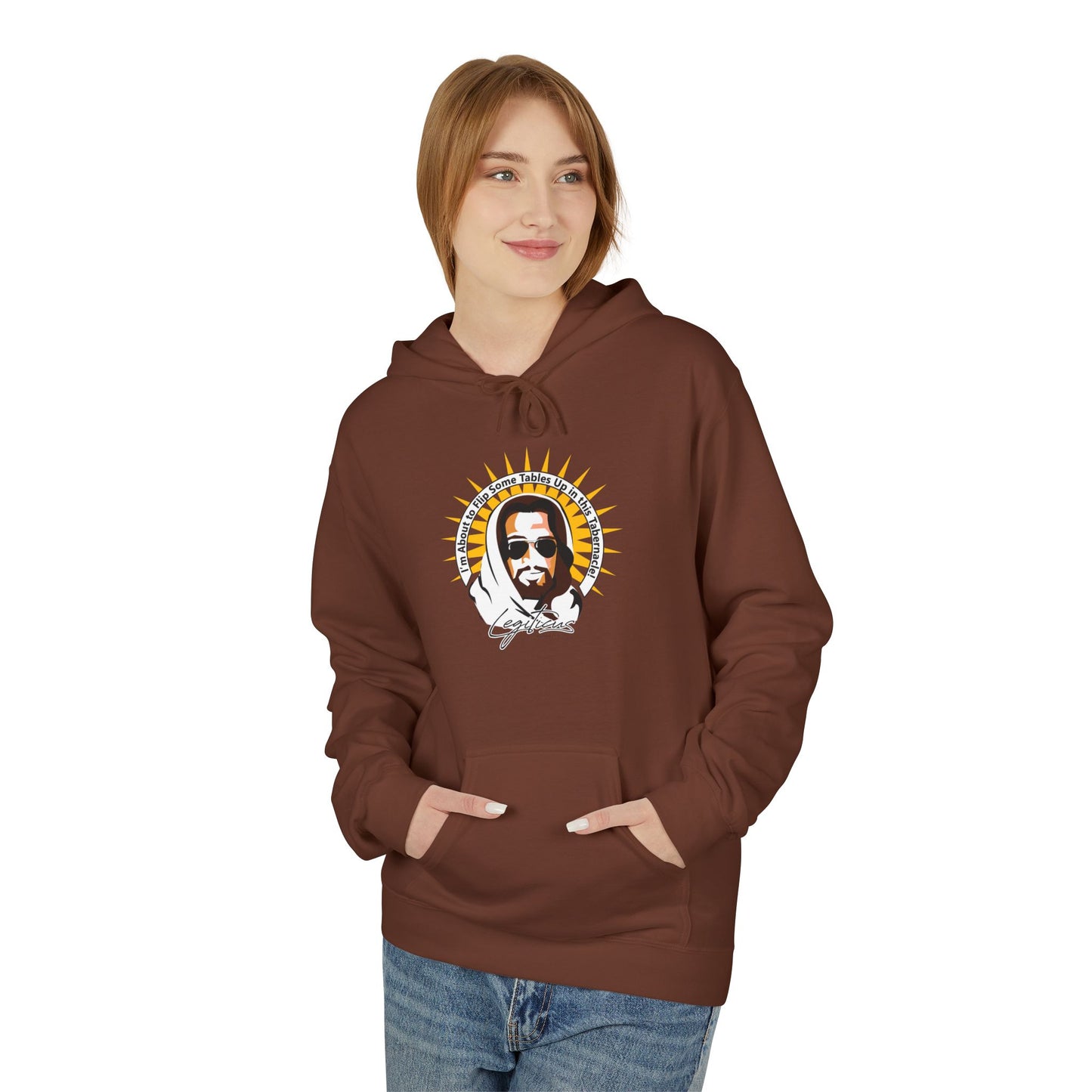Flippin Tables Unisex Midweight Softstyle Fleece Hoodie