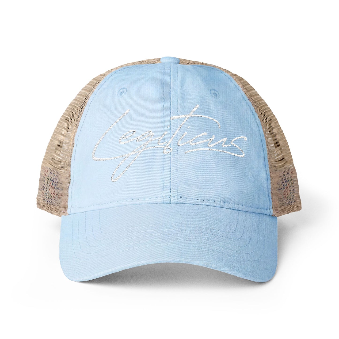 Classy Legiticus Logo Women's Washed Mesh-Back Cap