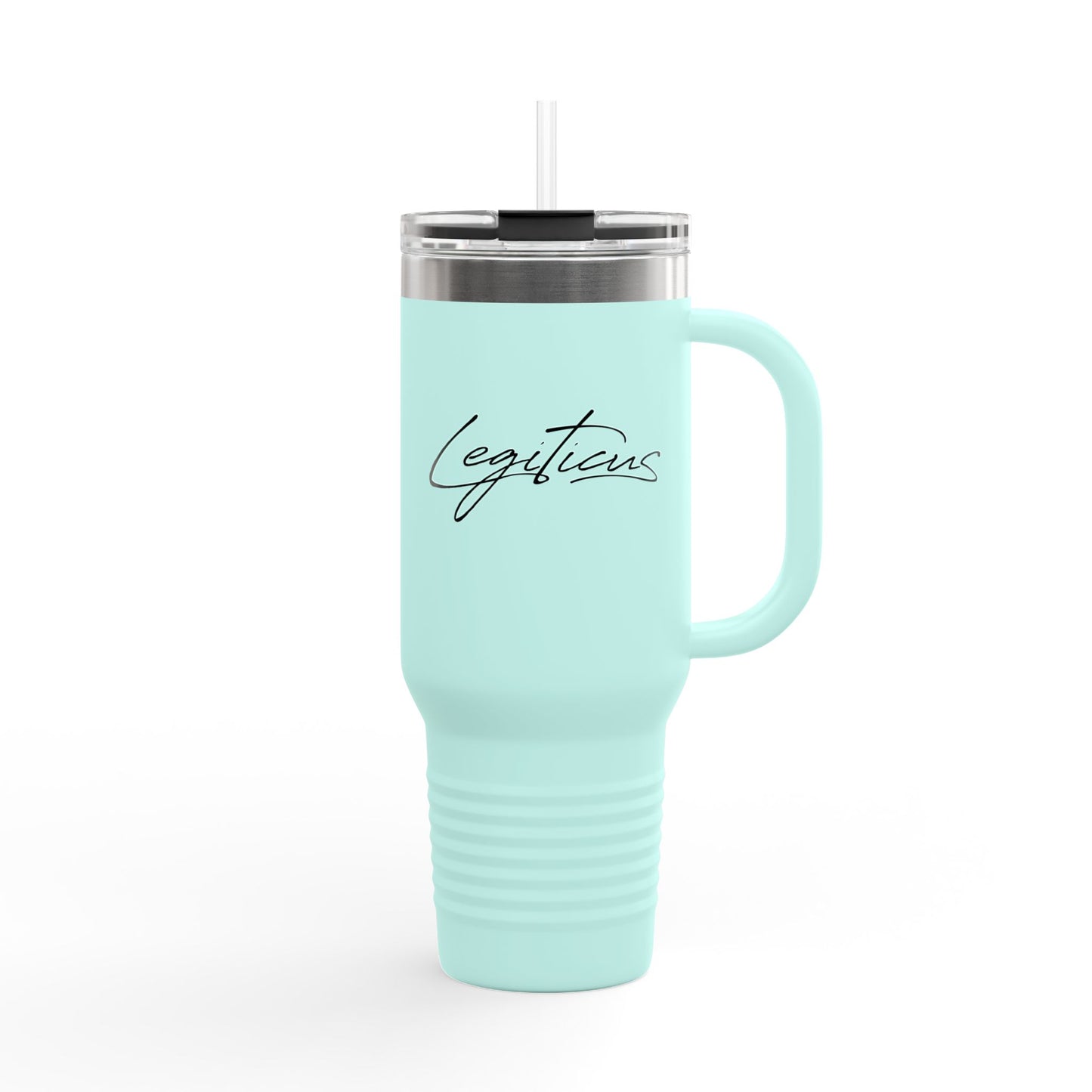 Classy Legiticus Logo Insulated Travel Mug, 40oz