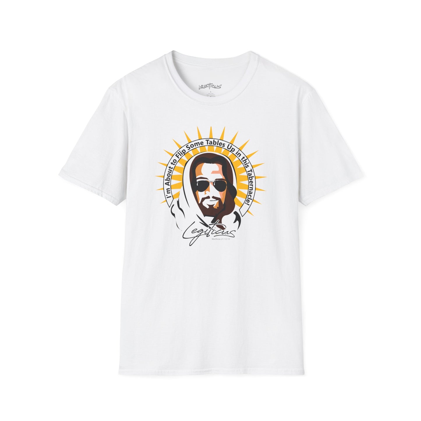 Flippin Tables Unisex Softstyle T-Shirt