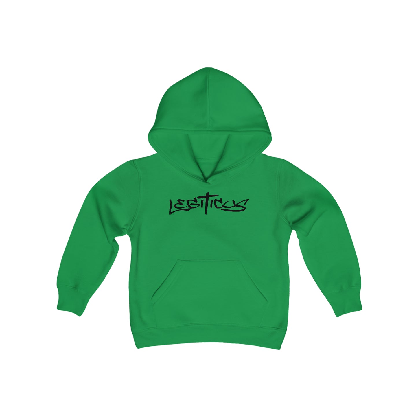 Legiticus Graffiti Logo Youth Heavy Blend Hooded Sweatshirt