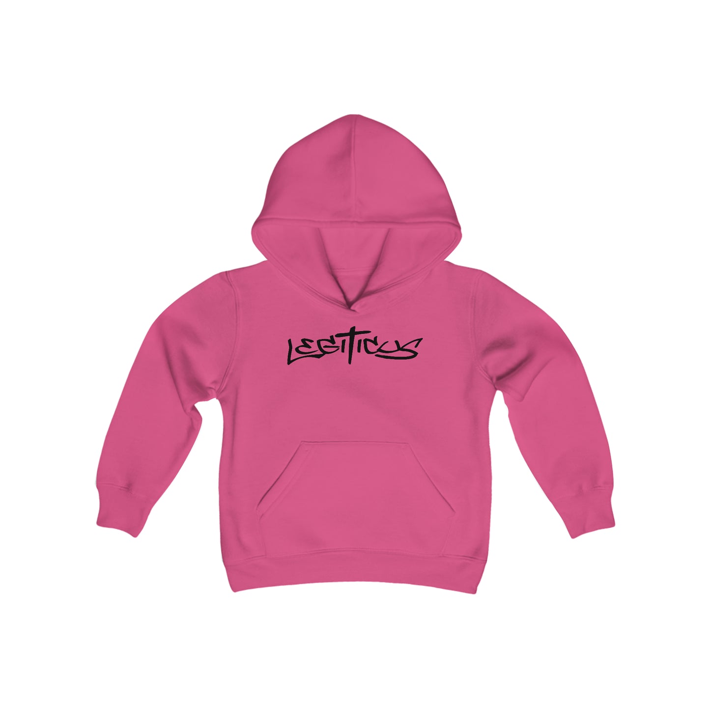 Legiticus Graffiti Logo Youth Heavy Blend Hooded Sweatshirt