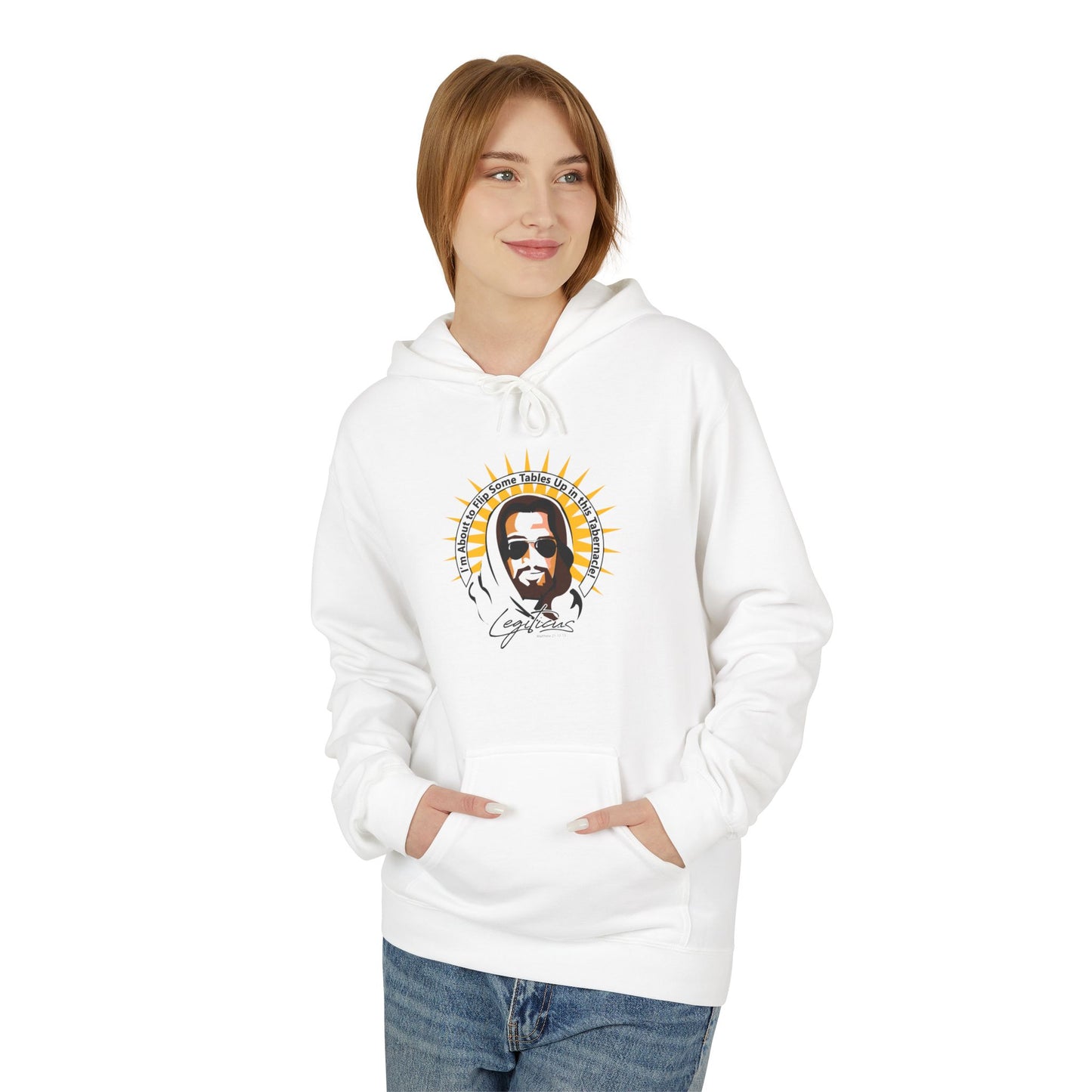 Flippin Tables Unisex Midweight Softstyle Fleece Hoodie