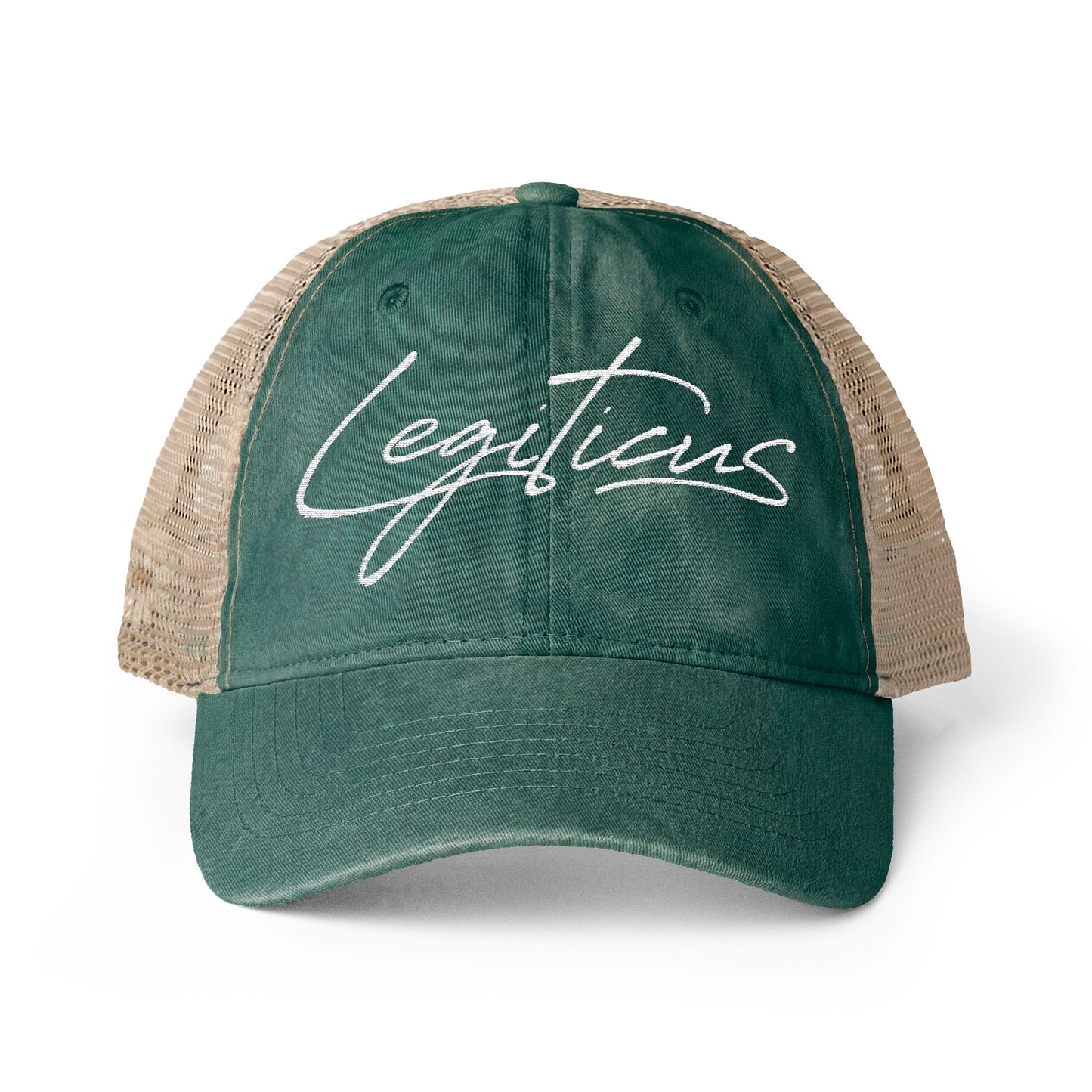 Classy Legiticus Logo Women's Washed Mesh-Back Cap