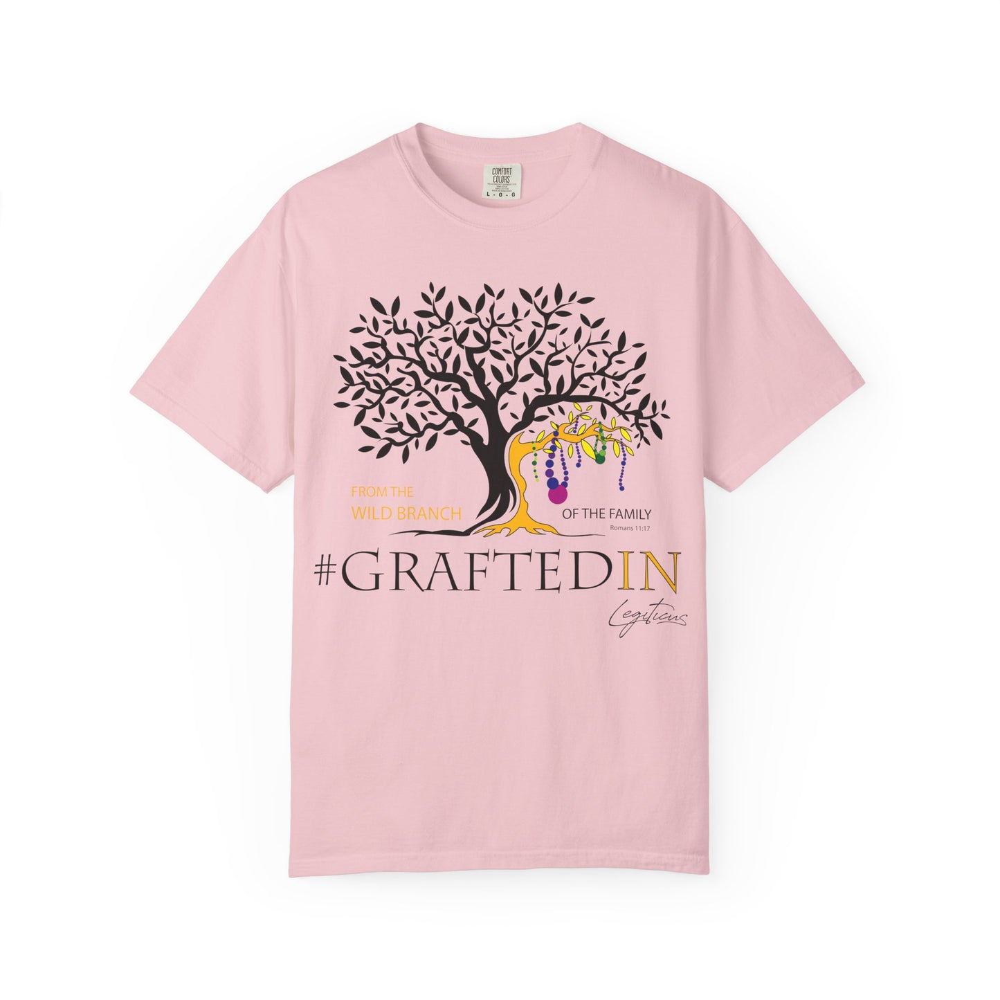 #GraftedIn Unisex Garment-Dyed T-shirt