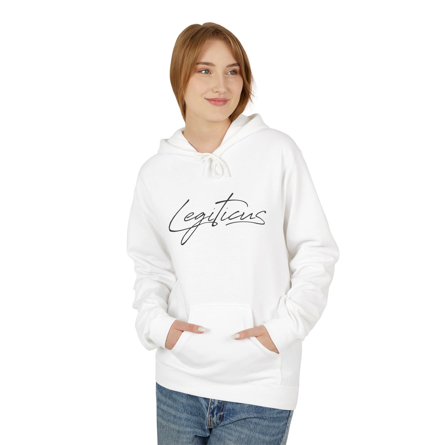 Classic Legiticus Logo Unisex Midweight Softstyle Fleece Hoodie