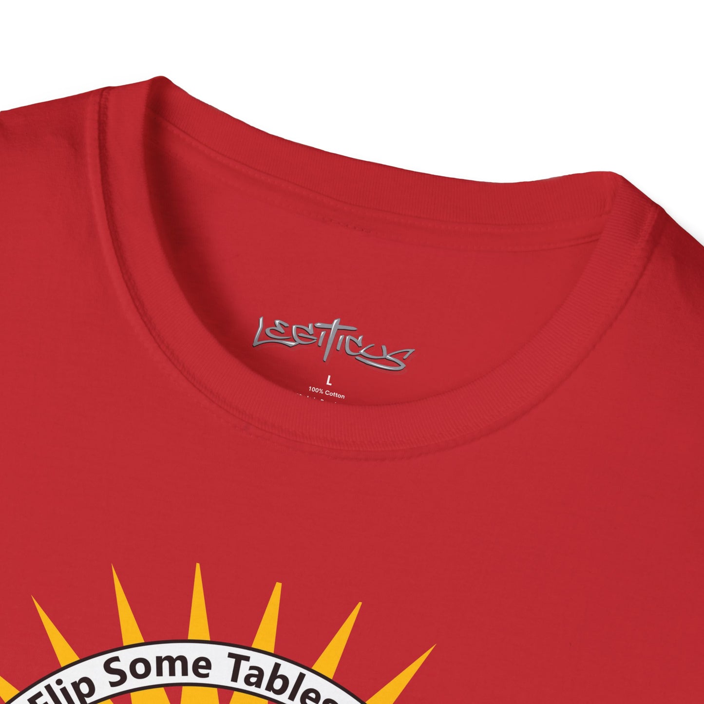 Flippin Tables Unisex Softstyle T-Shirt
