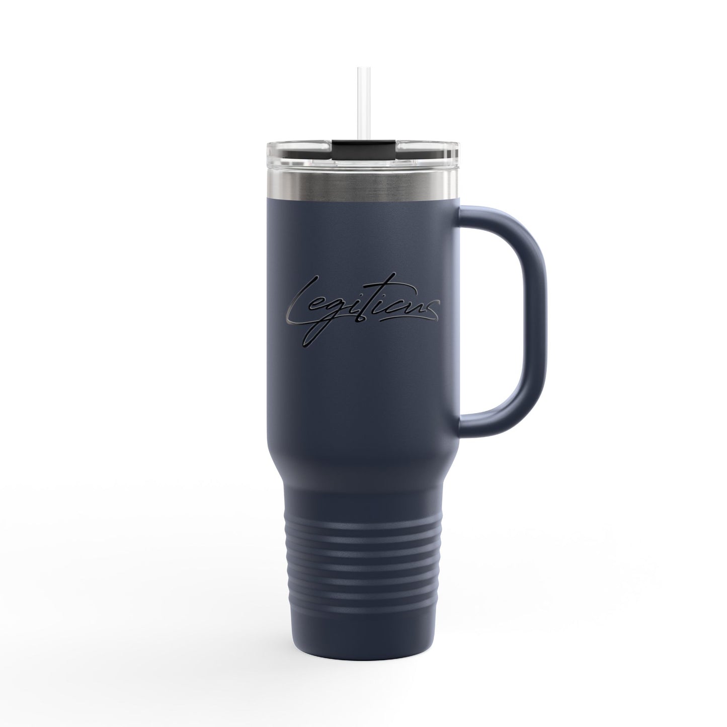 Classy Legiticus Logo Insulated Travel Mug, 40oz