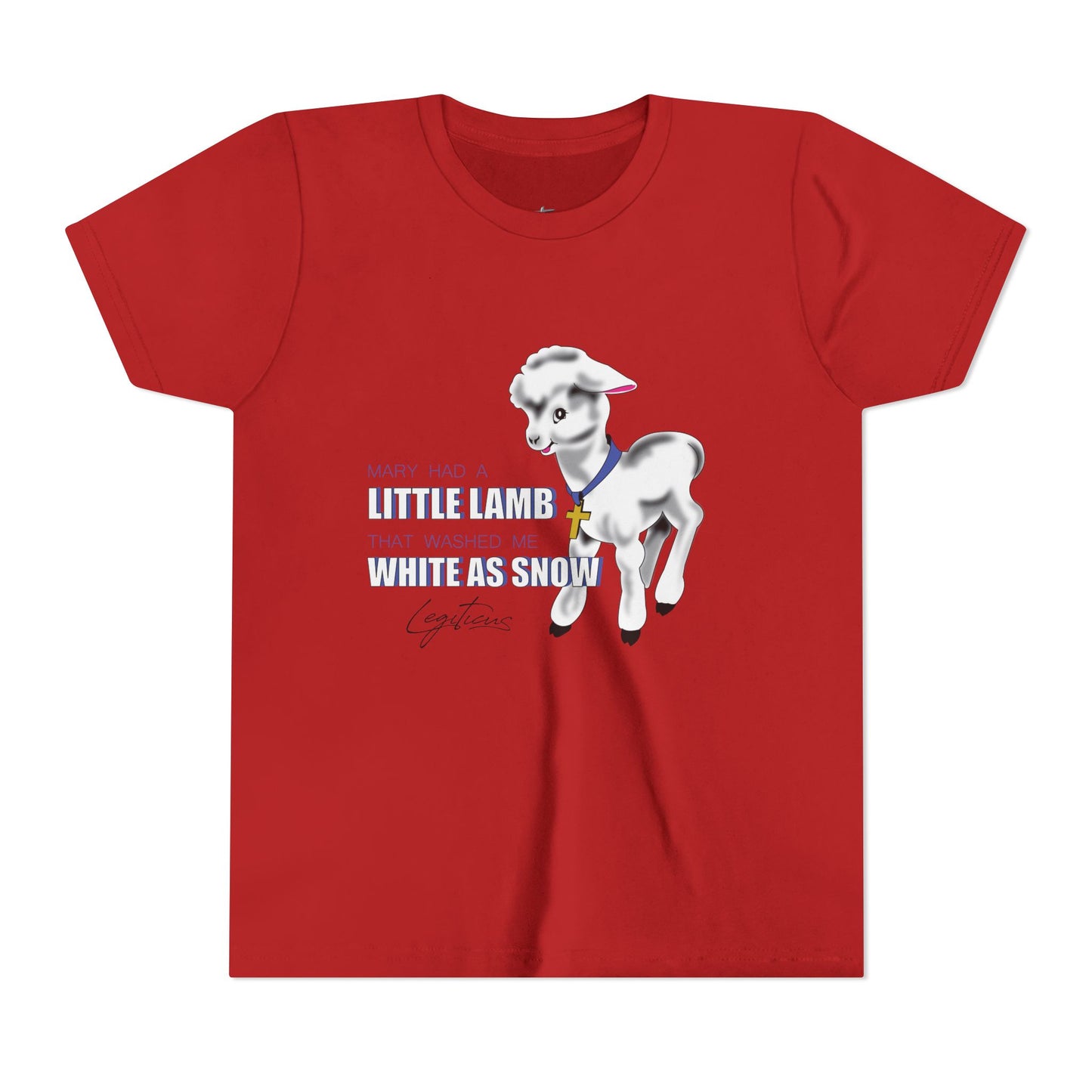Mary had a Little Lamb Youth Short Sleeve Tee