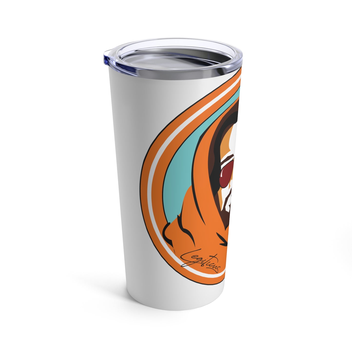 Say Yesh to Yeshua blue and orange Tumbler 20oz